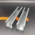 Pregalvanized 41x62 Slotted Solid Strengthen Unistrut C Channel for sale