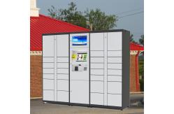 China Apartment Parcel Delivery Lockers , Intelligent Locker Solutions With SMS Module supplier