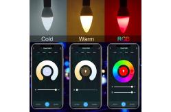 China 10W Remote Control Smart Wifi LED Bulb Aluminum PC Lamp Bulb supplier