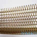 Spiral Woven Decorative Wire Mesh For Architectural Baluster