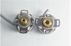 China KN40 Thickness 20mm Custom Encoder , Through Hole Encoder Shaft 9.52 Mm supplier