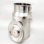 Mini  8 Litres Raw milk storage No odor  Stainless Steel milk can for sale