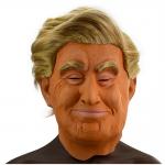 Orange Face Celebrity Rubber Masks Former President Adult Unisex for sale