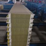 CE Certified Rockwool Sandwich Panel 100mm 200mm For Outdoor Office for sale