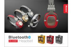 China 300mAh 8 hours Wireless Compact Bluetooth Headphones With Super Bass Sound supplier