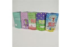 China Resealable 3.5g Mylar Smell Proof Bags Heat Seal CMYK supplier