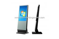China 43 Inch Slope Standing Touch Computer Digital Signage IR Touch Screen Display Totem supplier