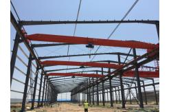 China Pre Engineered Industrial Steel Building Construction Crane Supporting Steel Structures supplier