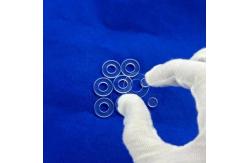 China Professional Custom Transparent Quartz Punching Sheet High Temperature Resistant supplier