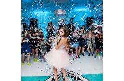 China Colourful Large Party Popper Cannon , Eco Friendly Confetti Cannon supplier