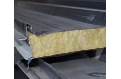 China Dust-Free Workshop Clean Fire Insulation Rock Wool Sandwich Board supplier
