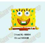 Yellow SpongeBob Inflatable Bouncy Castle For Kids Jumping