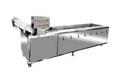 China Large Spray Cleaning Machine Fruit And Vegetable Cleaning Machine supplier