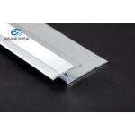 Chrome Carpet To Tile Trim 2 Piece Screw Down Aluminum Profiles for sale