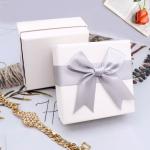 Upper and Lower Cover Ring Earring Bracelet Necklace Pendant Set Box Hot Stamping