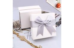 China Upper and Lower Cover Ring Earring Bracelet Necklace Pendant Set Box Hot Stamping supplier