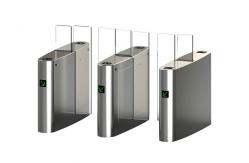 China Full Height Access Control Turnstiles Automatic Smart DC Brushless Motor 30 Watt supplier