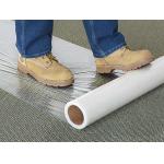 Residential 1000g/25mm 610mm Carpet Protector Film Self Adhesive Shields for sale