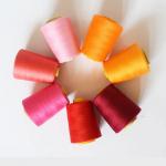 China 40/2 40/3 50/2 50/3 100% Virgin Spun Polyester Sewing Thread Polyester Sewing Thread Manufacturer for sale