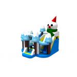 Inflatable Combos Christmas Inflatable Jump House Snowman Castle Bouncer Toys Iceword for sale