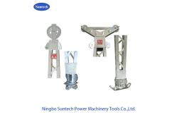 China Aluminum Alloy Electrical Gin Pole Tower Erection Tools supplier
