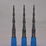 Center Cutting Tapered End Mills For Machining for sale