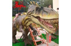 China Realistic Animatronic Tyrannosaurus Ride With Movement / Sound Customization supplier