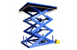 China Height 4m 2000kg Hydraulic Scissor Lift Table Industrial Dual Scissor Lift supplier