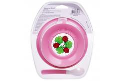 China Phthalates Free 110-150℃ Forever Baby Feeding Bowls And Spoons supplier