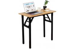 China No Assembly Folding Computer steel executive Desk For Saving Space supplier