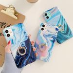 Soft TPU IMD Finger Grip Stand Phone Cases Roughed Corners for sale