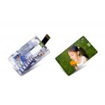 CMYK Logo UV Colorful Print Credit Card USB Sticks 2.0 3.0 15MB/S for sale