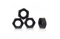 China Black Oxide Hexagon Thin Nut DIN439 Hex Nut Blacken supplier