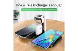 China 6in1 Multi Function Pen Holder Wireless Charger Fast Charging For Apple supplier