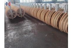 China 916 Series Wire Rope Sheave Stringing Block Conductor ACSR720 supplier