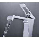 Brass Body Bathroom Basin Faucets Ceramic Cartridge Deck mounted for sale