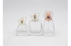China 100ml Clear Various Shapes Pump Mist Spray Bottle  With Caps supplier