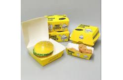China Eco-Friendly Disposable Fast Food Box with Customized Shape and Finish supplier
