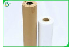 China 24 Inch Bond CAD Tracing Plotter Paper Roll With 150 Meters Length supplier