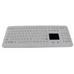108 keys silicone rubber medical keyboard with rough touchpad and USB interface for sale