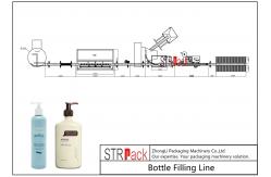 China Cream Filler Paste Bottle Filling Line With 10 Nozzles Volumetric Piston Filling Machine supplier