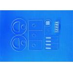 XRD Sample Tank Test Sheet Carrier Chip Slotted Quartz Glass Sheet Sample Tank Can Be Customized for sale
