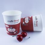 Logo Printed 12 Oz Ripple Cups Lidded Takeaway Coffee Drink Paper Container for sale