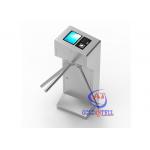 Gynasium entrance vertical full-auto tripod turnstile / nfc card face camera scanner door system for sale