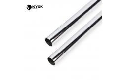 China Multicolor Shower Curtain Rod  28mm Diameter Plating Treatment supplier