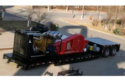 China Industrial Diesel Engine Drilling Mud Pump Unit With An Integral Straight Skid supplier