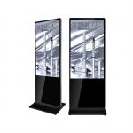 LCD Touch Screen Kiosk Floor Standing Vertical Interactive Multi-functional Media Advertising Hotel Digital Signage for sale