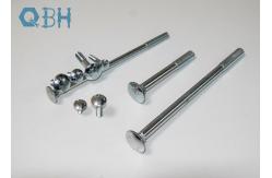 China DIN 603 Square Neck CL4.8 M5 TO M20 Round Head Carriage Bolt supplier