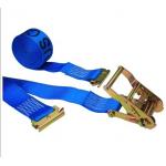 50MM Polyester Ratchet Tie Down Straps LC2500 DN EN12195-2 Acid Resistance for sale