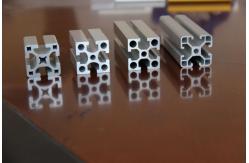 China 6061 Silver Industrial  Aluminium Profile System For Machinery supplier